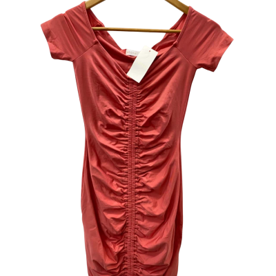 Kookai Womens  Size 1 Bodycon Dress Coral 