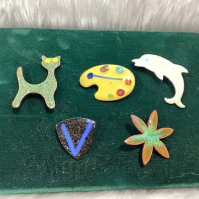  Womens Brooch Multicoloured 