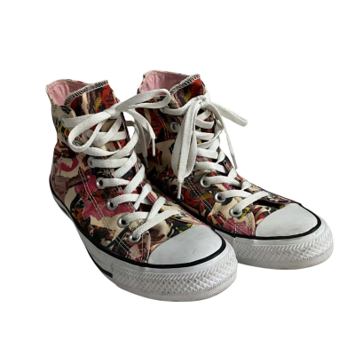 Converse Chuck Taylor Hi Tops Size 37.5 Multicoloured / Pink  
