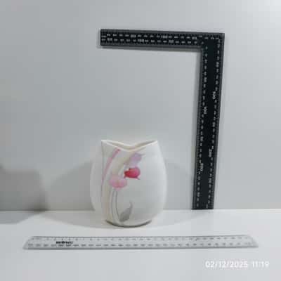 Japanese Mini Vase Ceramic Floral Bud Anthurium 