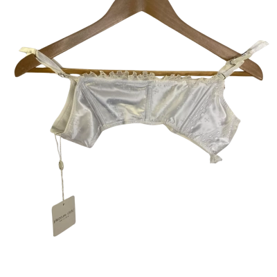 Pleasure State Womens  Size L Bra White 