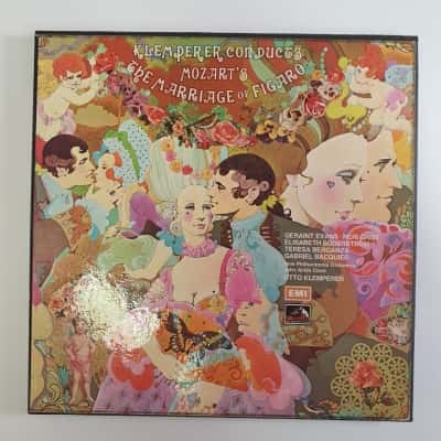 Mozart's The Marriage Of Figaro Boxed Set Vinyl Records