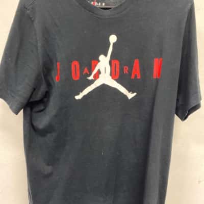 Jordan Mens  Size M T-Shirt Black  