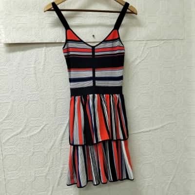 Sass & Bide Womens  Size S Striped Dress VGUC