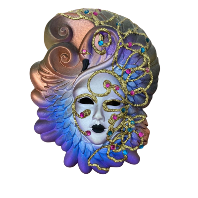 Carnevale style wall mask