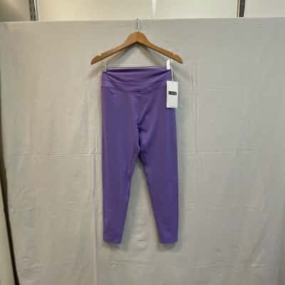 LSKD Womens  Size XL Purple full length leggings