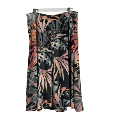 Trenery Size 12 Midi Floral Skirt