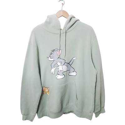 H&M Womens Size XL Hoodie Green 
