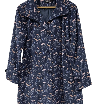 Ishika blue coat, Size L
