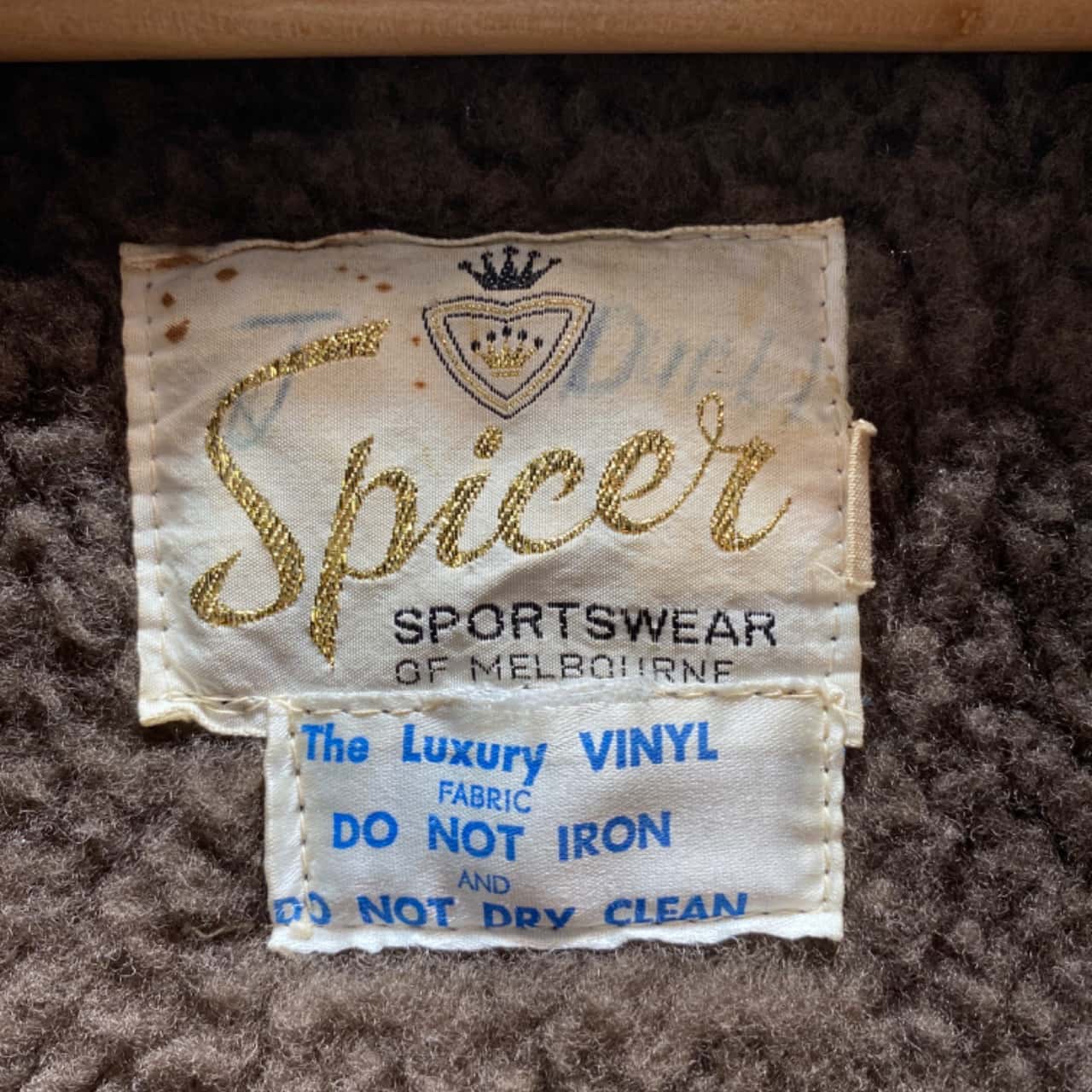 Spicer Sportswear Vintage Mens Jacket (s)