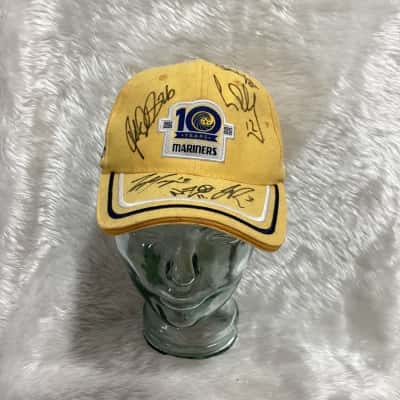 Kappa Unisex  Size fits all.  Navy Blue / Yellow 