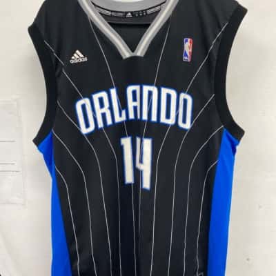 Orlando NBA Mens  Size M Jersey Black  / Blue 