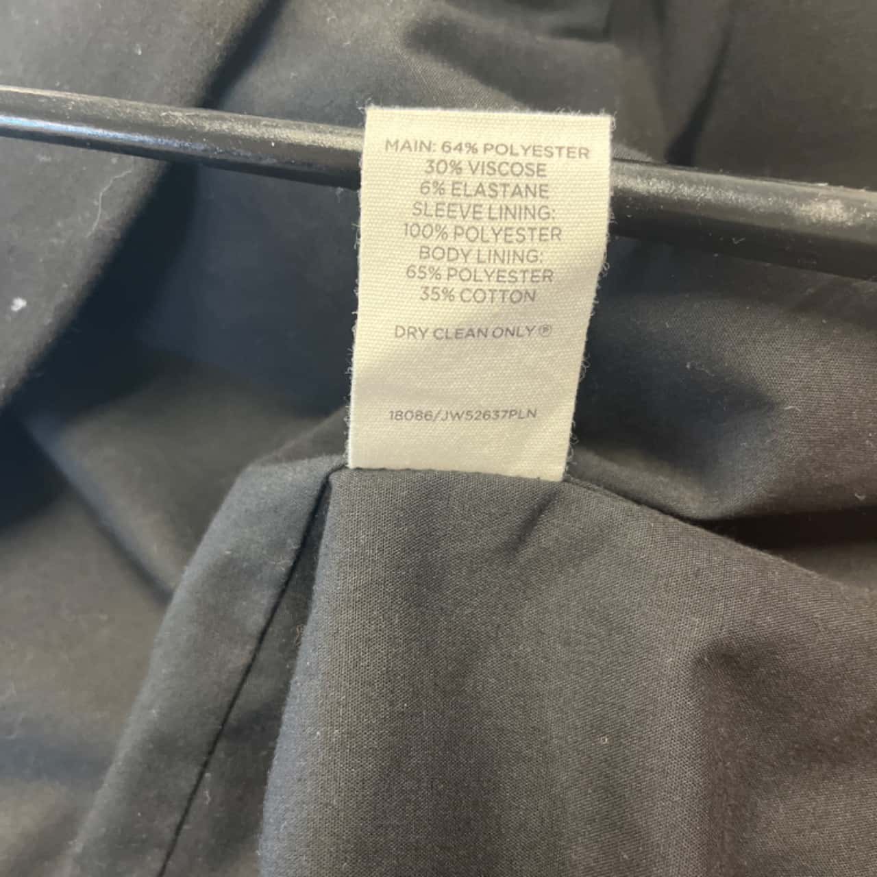 BNWT Glassons Womens Size 10 Oversized Black Blazer. (s)