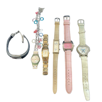  Bulk lot Watch collection (6) UNTESTED 