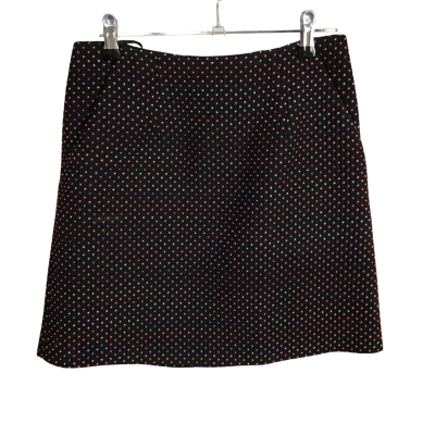 Marcs Womens  Size 8 Playful Dotted Black Mini Skirt  