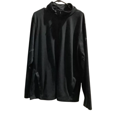 Under Armour Mens  Size XL Front Zipper Black  