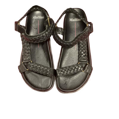 Mollini Womens  Size 38 Espadrilles Black  