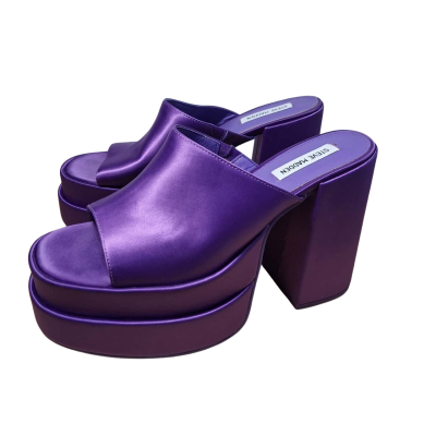 Steve Madden Cagy Chunky Heeled Sandal - size 11