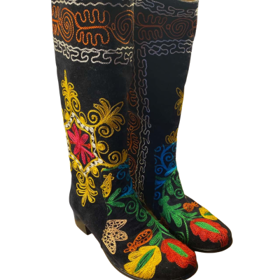  Womens  Size 42 Boots Floral 