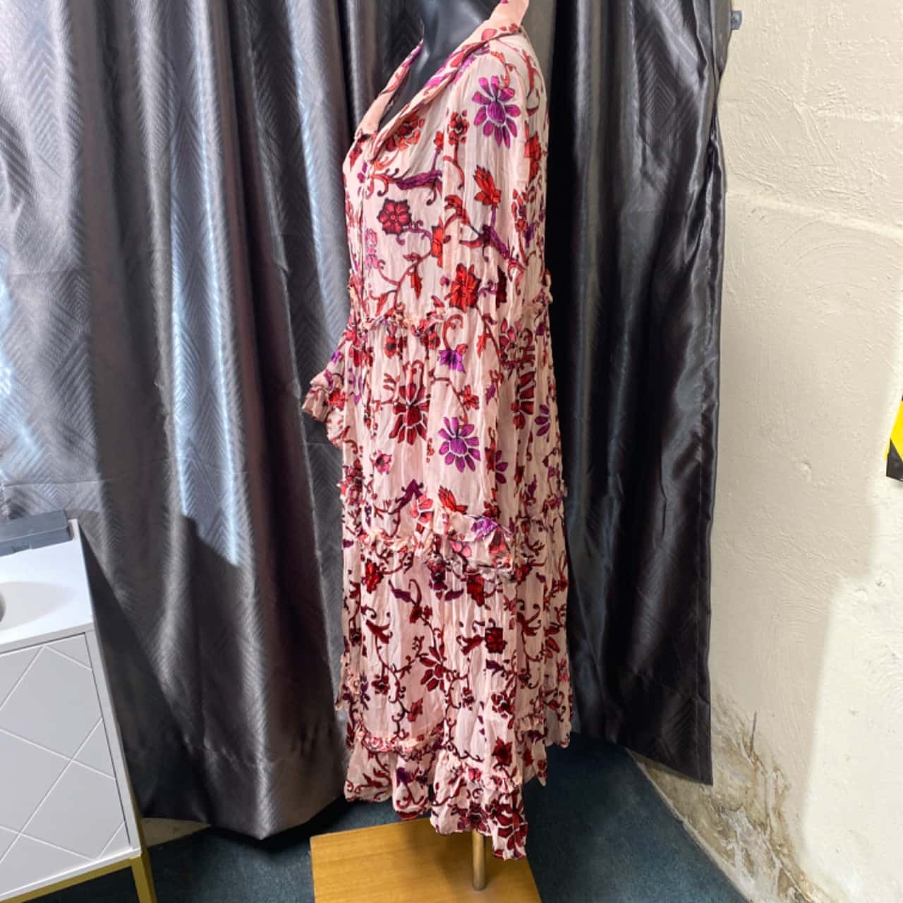 TRELISE COOPER Frill The End Of Time Long Sleeve Dress