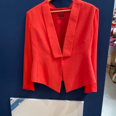 Carla Zampatti Womens  Size 12 Burnt Orange / Orange 