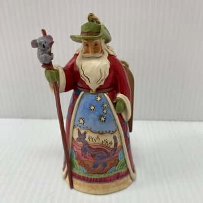 Jim Shore Australian Santa Heartwood Creek Hanging Ornament