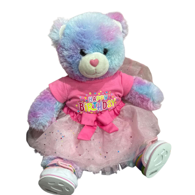 Purple Colouful Build a Bear 