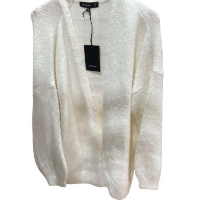 Decjuba Womens  Size S Cardigan White 