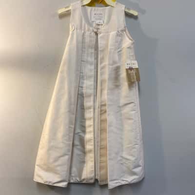 Bethi Kids  Size One Size Formal Sleeveless Dress Jacket Off White 