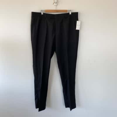 Tarocash Black Jax Slim Wool Pants Size 38 