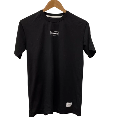 Carré Mens  Size S Short Sleeve T-shirt Black  