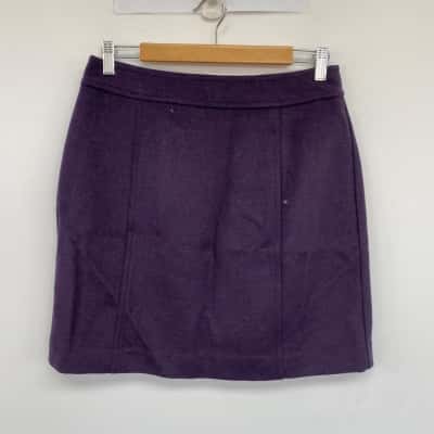 Review Shadow Purple Frances Skirt  Size 10 