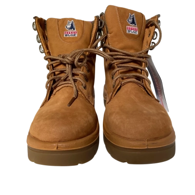 Womens blue steel safety boots AUS8 EUR40 new
