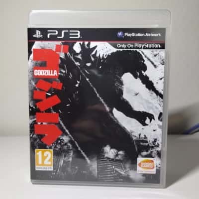 Godzilla PlayStation 3 Game. Rare Item.