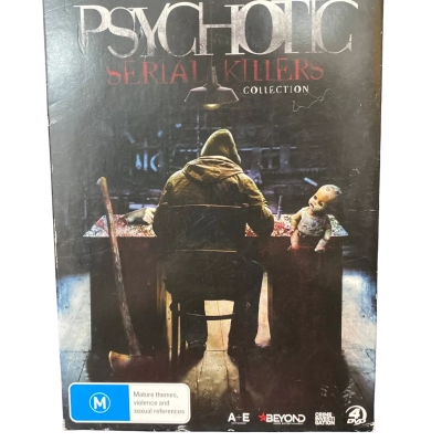 Psychotic Serial Killers Collection. 4x DVD