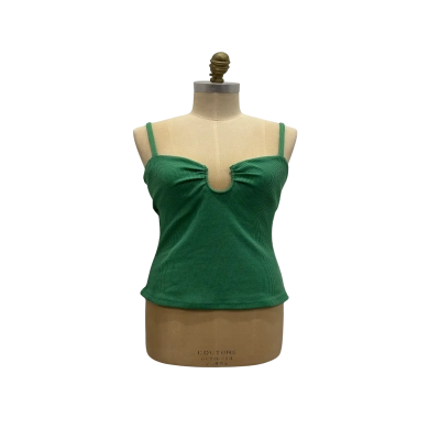 Viktoria & Woods Womens  Size 2 Sleeveless Top Green 