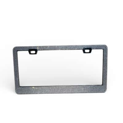 Bling license plate frames set of 2