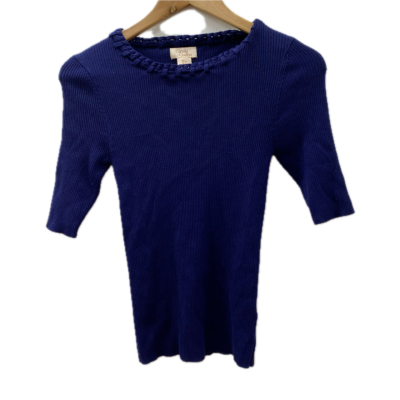 Camila Coelho Womens Top Size S Navy Blue 
