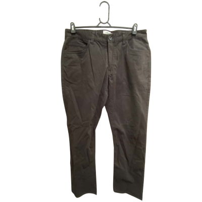  Mens  Size 36 Straight Leg Pants Black  