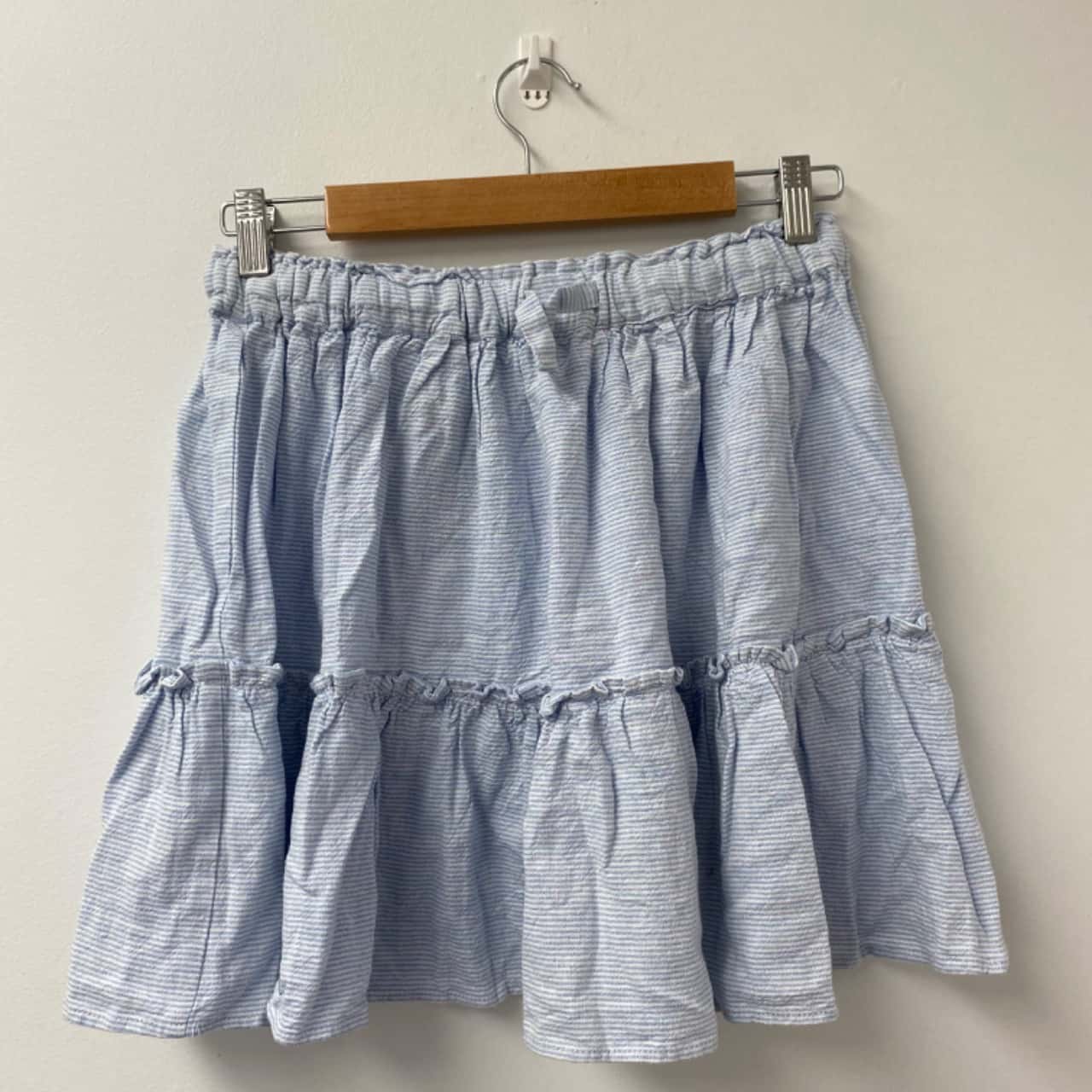 Esteez Womens Navy Blue Skirt Plus Size Knee Length NWT New - Sz 4X