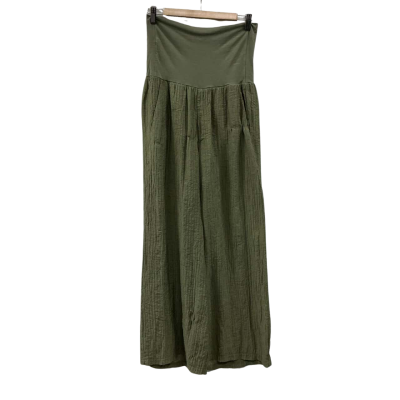 Transit Par Such Womens  Size 10 / 12 Sleeveless Jumpsuit Green 