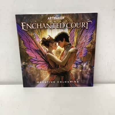 NEW - Enchanted Court colouring book