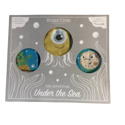  Kids BN  Storytime Toddler Knee Socks Under the Sea