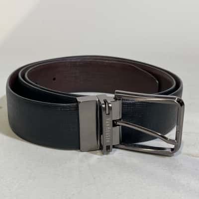 Van Heusen Mens XL Leather Reversible Belt