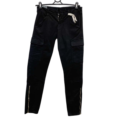 J Brand Womens  Size 27 Low-rise Skinny Cargo Pants Black