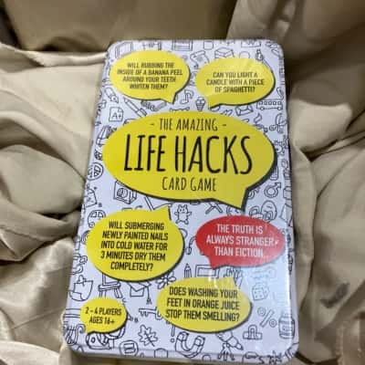 The Amazing Life Hacks Card Game 