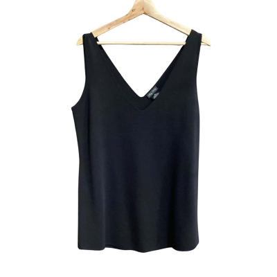 BNWT City Chic Sleeveless Top Black Size XS