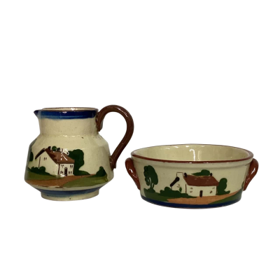Miniature jug and bowl collectable 