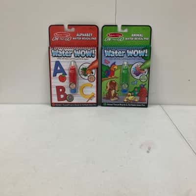 Melissa & Doug On The Go Alphabet + Animal Water Reveal Pad 