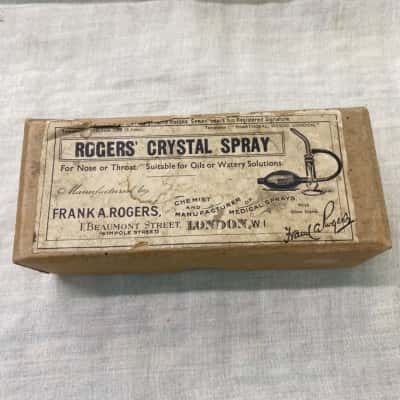 Antique Rogers’ Crystal Spray London